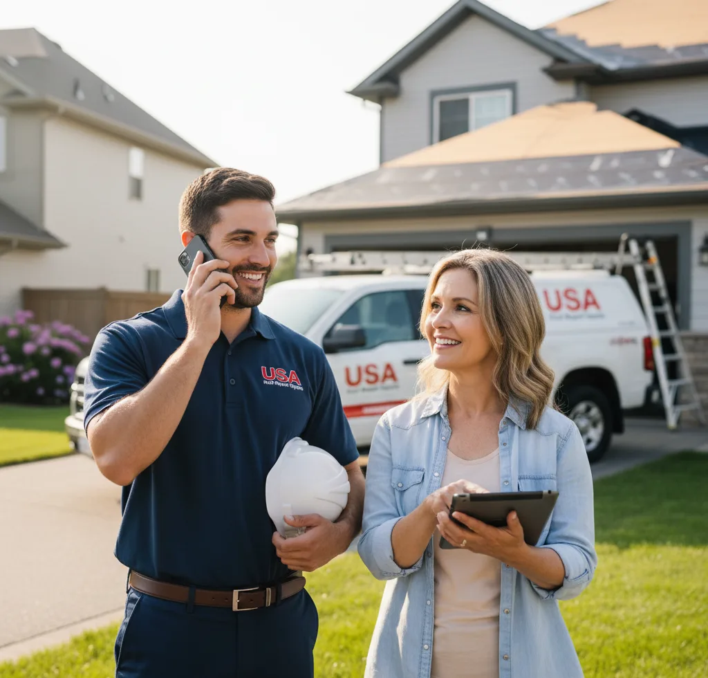 USA Roof Repair Experts customer support in Fulda